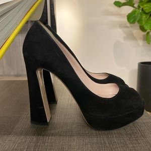 Miu Miu  Black High-heel shoes